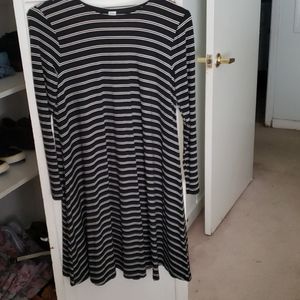 Old navy midi striped dress